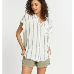 Thread & Supply Striped Button Down Shirt